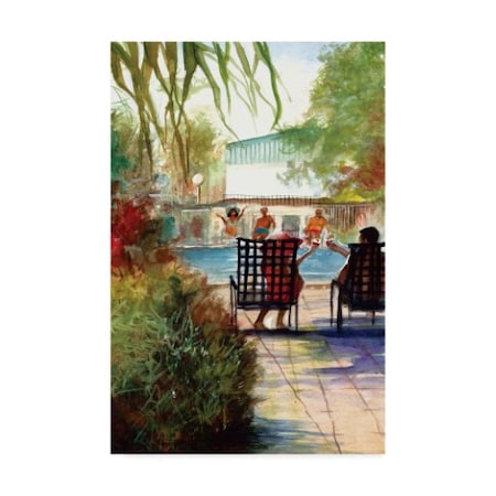 Gregg Degroat 'The Couple' Canvas Art,22x32